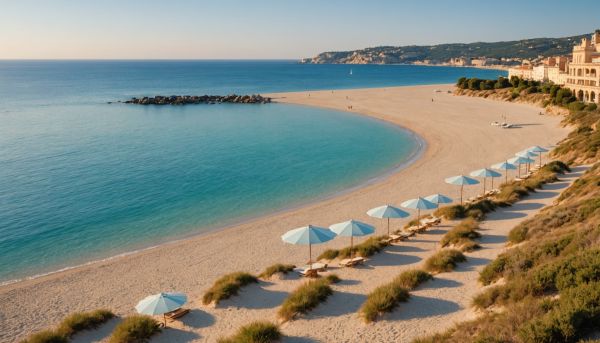 Éviter les foules estivales sur les plages azuréennes.