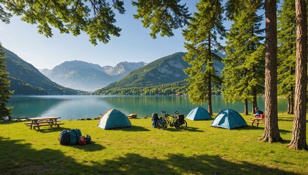 Bons plans pour un camping pas cher à annecy