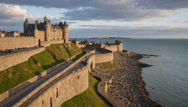 Remparts saint-malo guide : histoire et panorama avec le camping de l'île verte