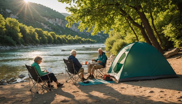 Vacances en camping en ardèche pour seniors : que faire sur place ?